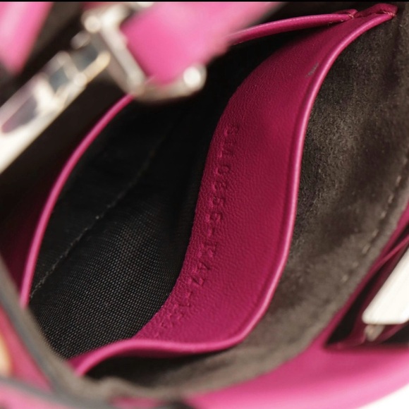 Fendi Micro Leather Peekaboo in Magenta - Picture 7 of 8